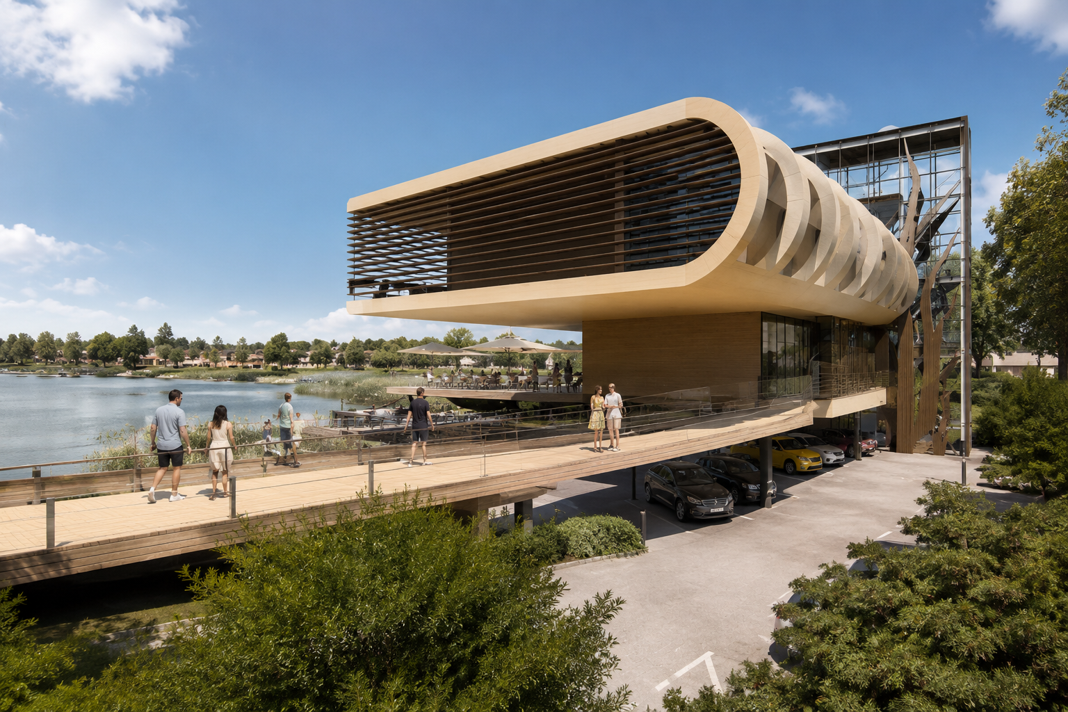 Kunsziget resort infrastruktúra